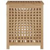 vidaXL Skittentøyskurv 50x35x60 cm heltre teak