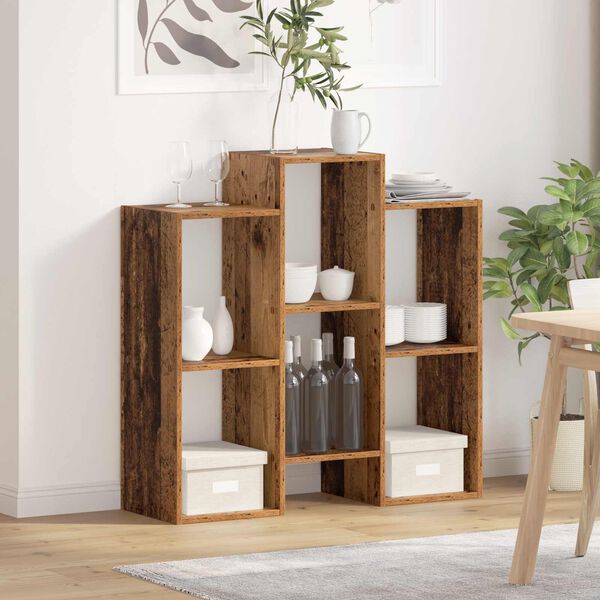 vidaXL Serviesskap Gammelt tre 90 x 30 x 90 cm