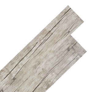 vidaXL Gulvplanker Hvitvasket eik 2,51 m&sup2; 18 stk. PVC