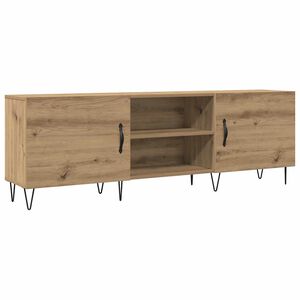 vidaXL TV-benk artisan eik 150x30x50 cm konstruert tre