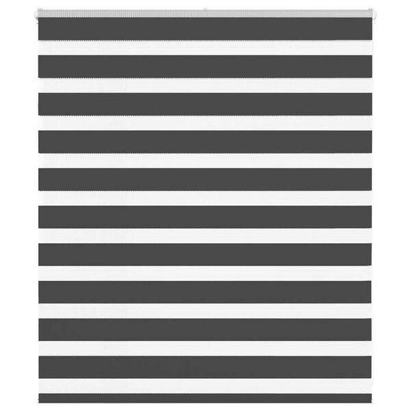 vidaXL Sebragardin svart 120x100 cm stoff bredde 115,9 cm polyester