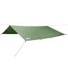vidaXL Campingpresenning gr&oslash;nn 400x294 cm vanntett