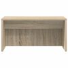vidaXL Veggmontert skrivebord Veggmontert Sonoma eik 60 x 45 x 30 cm