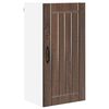 vidaXL Veggskap LUCCA Brun eik 40 x 31 x 80 cm Konstruert tre
