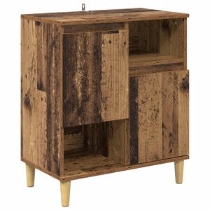 vidaXL Serviesskap Gammelt tre 35 x 60 x 70 cm Konstruert tre