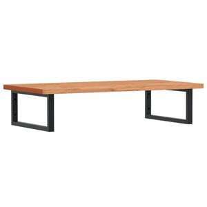 vidaXL Servanthylle veggmontert st&aring;l og heltre b&oslash;ketre