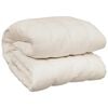 vidaXL Vektdyne kremhvit 220x240 cm 15 kg stoff