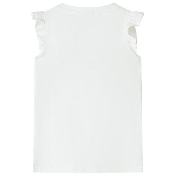 T-skjorte for barn ecru 116