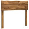 vidaXL Sengegavl med naturlig kant ROSTOCK Naturlig 80 cm