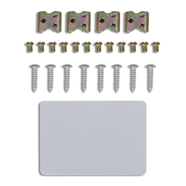 Sentralt d&oslash;rl&aring;ssett med 2 fjernkontroller og 4 motorer 12 V universell