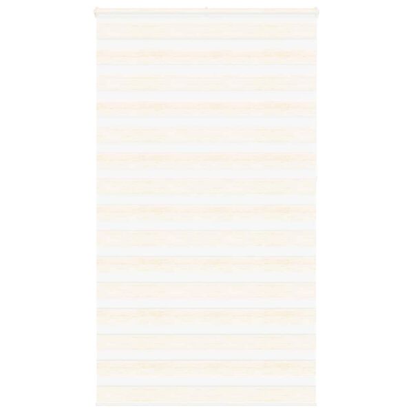 vidaXL Sebragardin marmor beige stoff bredde 130,9 cm polyester