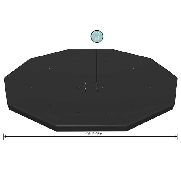Bestway Bassengtrekk Flowclear 305 cm