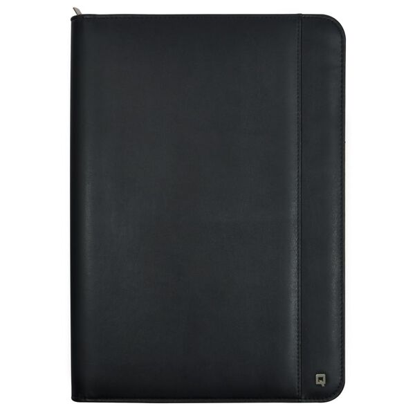 DESQ A4 Konferansemappe med notisblokk og kalkulator svart