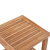 vidaXL Salongbord 45x45x45 cm heltre teak