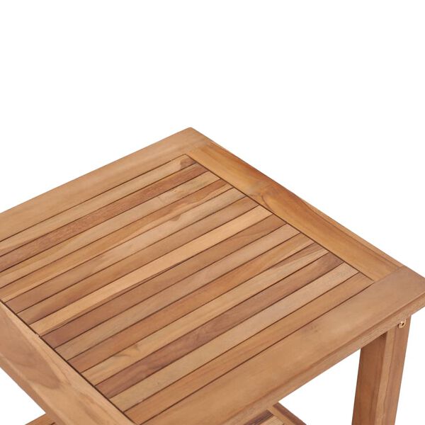 vidaXL Salongbord 45x45x45 cm heltre teak