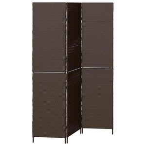 vidaXL Romdeler Brun 146 x 180 cm polyrotting