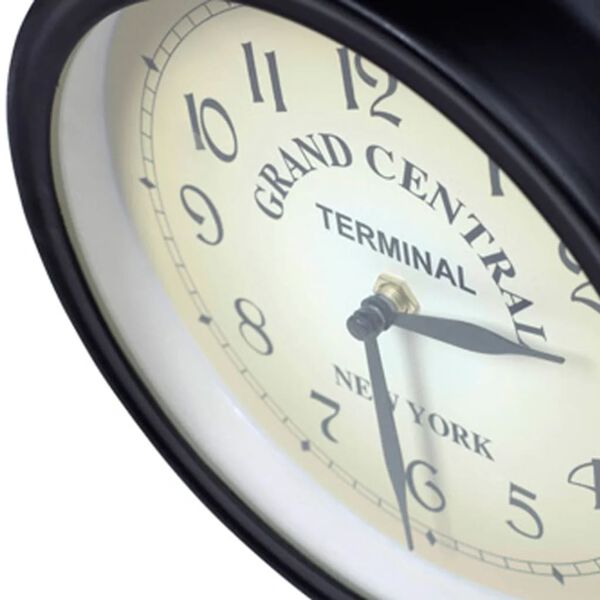 vidaXL Veggklokke tosidig 20 cm