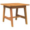vidaXL Sidetabell Olje naturlig 45 x 45 x 40 cm Solid akasietre