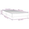 vidaXL Boxspring-sengeramme svart 90x190 cm Single stoff