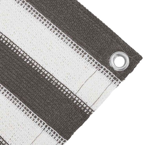 vidaXL Teltteppe 250x300 cm antrasitt og hvit