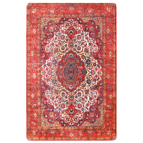vidaXL Trykt teppe orientalsk flerfarget 160x230 cm