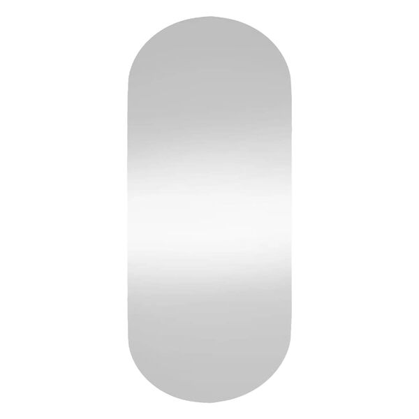 vidaXL Veggspeil 45x100 cm glass oval
