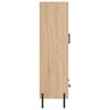 vidaXL Highboard sonoma eik 69,5x31x115 cm konstruert tre