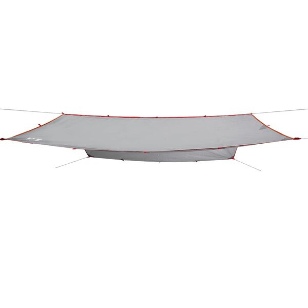 vidaXL Campingpresenning grå og oransje 500x294 cm vanntett