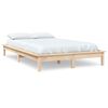 vidaXL Sengeramme heltre furu 120x200 cm