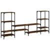 vidaXL TV-benk r&oslash;kt eik 206,5x28,5x95 cm konstruert tre