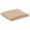 vidaXL Bordduk Oval Beige 130 x 180 cm