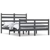 vidaXL Sengeramme heltre furu 160x200 cm gr&aring;