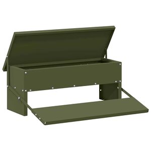vidaXL Kylling Trampefr&oslash; Olivengr&oslash;nn 48,5 x 39,5 x 19 cm 5 kg