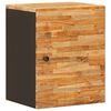 vidaXL Baderom Hengende Skap Naturlig 38 x 33 x 48 cm Massiv mango tre