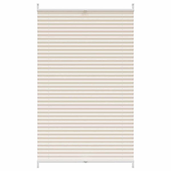 Plissegardiner 70 x 125 cm Krem