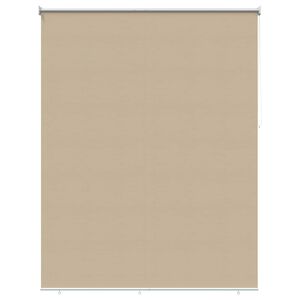 vidaXL Utend&oslash;rs Rullegardin med UV-beskyttelse Beige Polyester