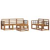 vidaXL Utend&oslash;rs sofa-sett 6 pcs Naturlig