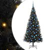 vidaXL Juletre Svart 180 cm PVC