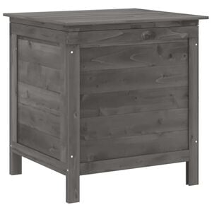 vidaXL Putekasse antrasitt 50x49x56,5 cm heltre gran