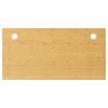 vidaXL Skrivebordsplate 80x40x2,5 cm bambus