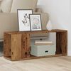 vidaXL TV-benk gammelt tre 80x24x32cm konstruert tre