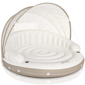 Intex Luftmadrass med markise til sv&oslash;mmebasseng 199x150 cm 58292 EU
