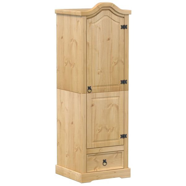 vidaXL Garderobe Corona 55x52x170 cm heltre furu