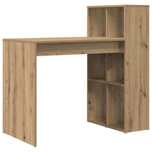 vidaXL Skrivebord Artisan Eik 108 x 55 x 103.5 cm Konstruert tre
