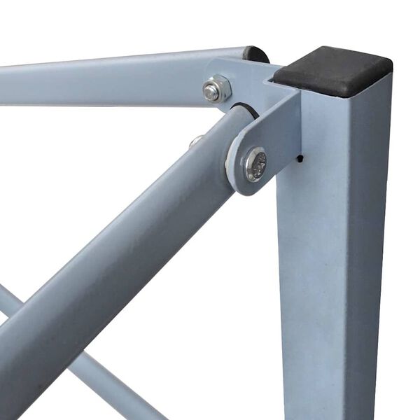 vidaXL Sammenleggbart telt 3 x 3 m krem