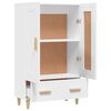 vidaXL Highboard hvit 70x31x115 cm konstruert tre