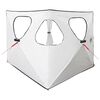 vidaXL Jakt-telt Hvit Blackout 145 x 145 x 150 cm Polyester og st&aring;l