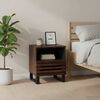 vidaXL Nattbord 40x34x46 cm heltre mango