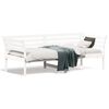 vidaXL Dagseng uten madrass hvit 75x190 cm heltre furu