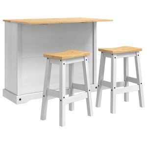 vidaXL Kj&oslash;kkenoppbevaring 2 stk. Hvit og Honningvoks 112 x 77 x 90 cm
